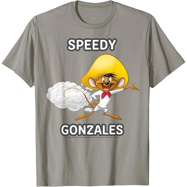 Amazon.com: Looney Tunes Speedy Gonzales Red Hue Portrait T-Shirt